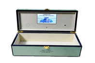 Double Decker LCD video gift box Autoplay with Glossy lamination