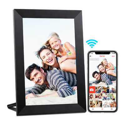 Otomatik Döndürme IPS Dokunmatik Ekran WiFi Dijital Fotoğraf Çerçevesi Özelleştirilmiş
