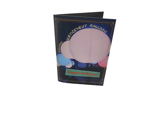 Kaydedilebilir Sesli Tebrik Kartları 21×14,8cm Ebat CMYK Baskı