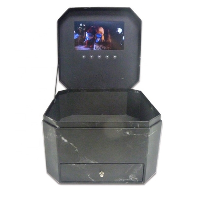 ODM USB LCD Ekran Video Hediye Kutusu Reklamcılık İşi İçin 7 inç Otomatik Oynatma